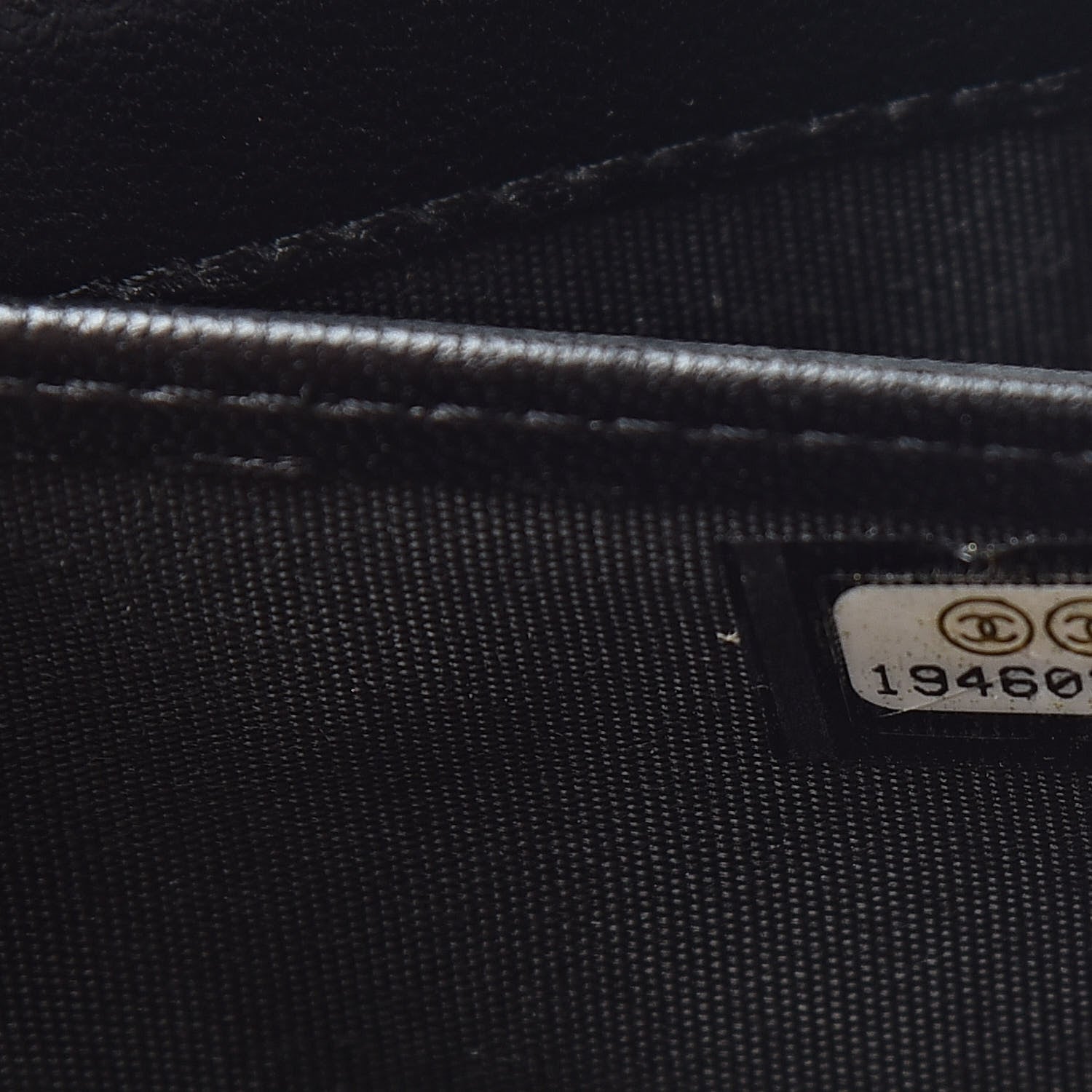 Chanel Lambskin Quilted Boy Flap Wallet Black 8 of 14