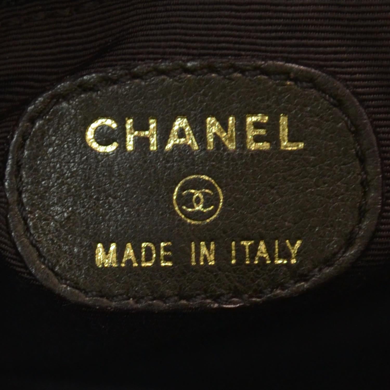 Chanel Patent Woven Mini Flap Black 5 of 9