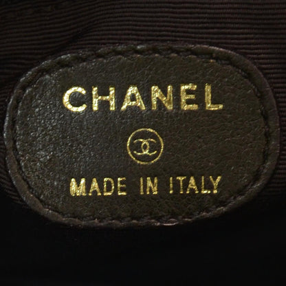 Chanel Patent Woven Mini Flap Black 5 of 9