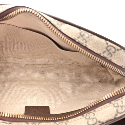 Gucci Soft GG Supreme Monogram Medium Ophidia Belt Bag Dark Brown 5 of 10
