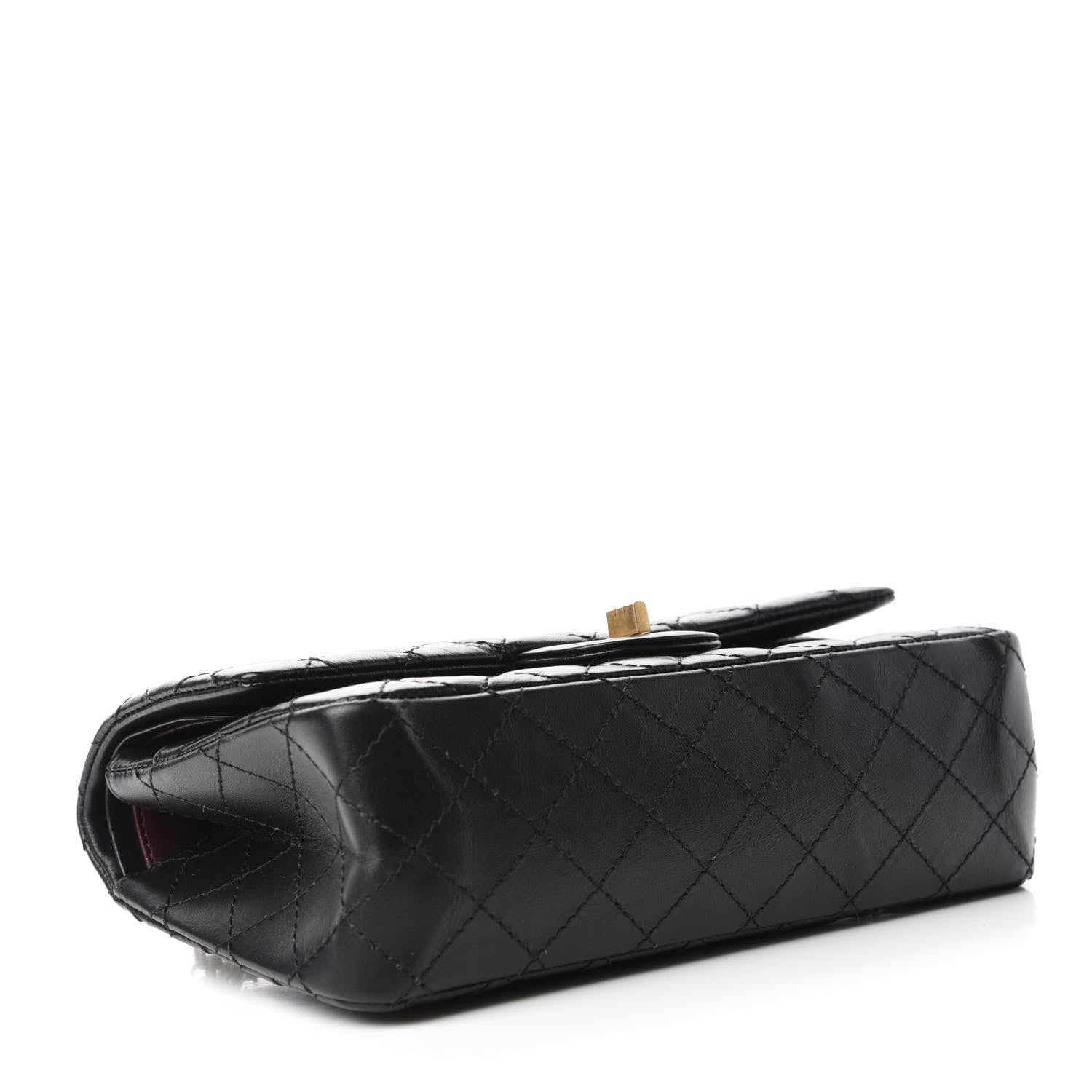 Chanel Aged Calfskin Quilted 2.55 Reissue 225 Flap Black 4 of 11