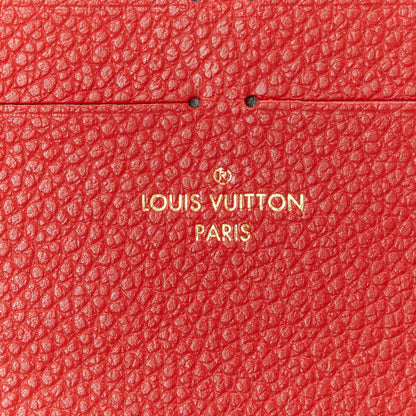 Louis Vuitton Empreinte Pochette Felicie Chain Wallet Scarlet 11 of 13
