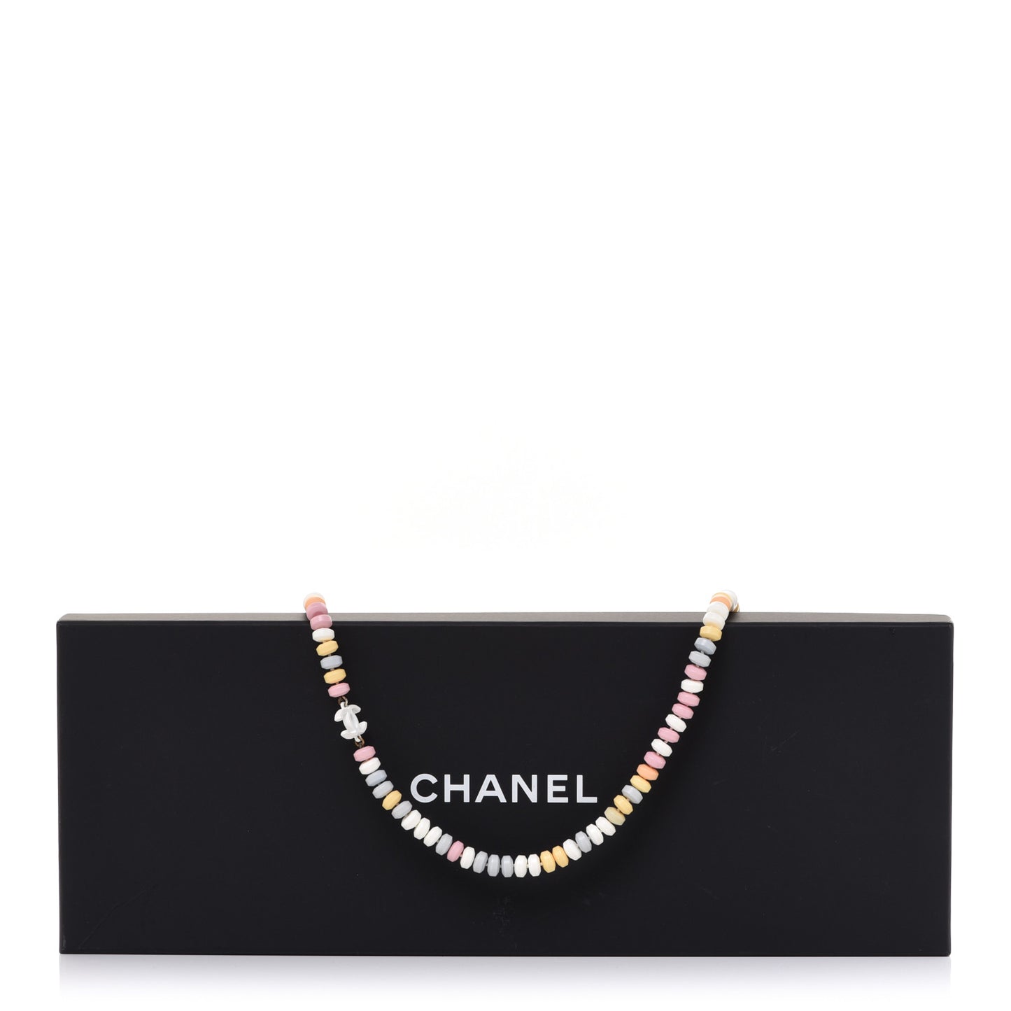 Candy CC Double Strand Necklace Multicolor