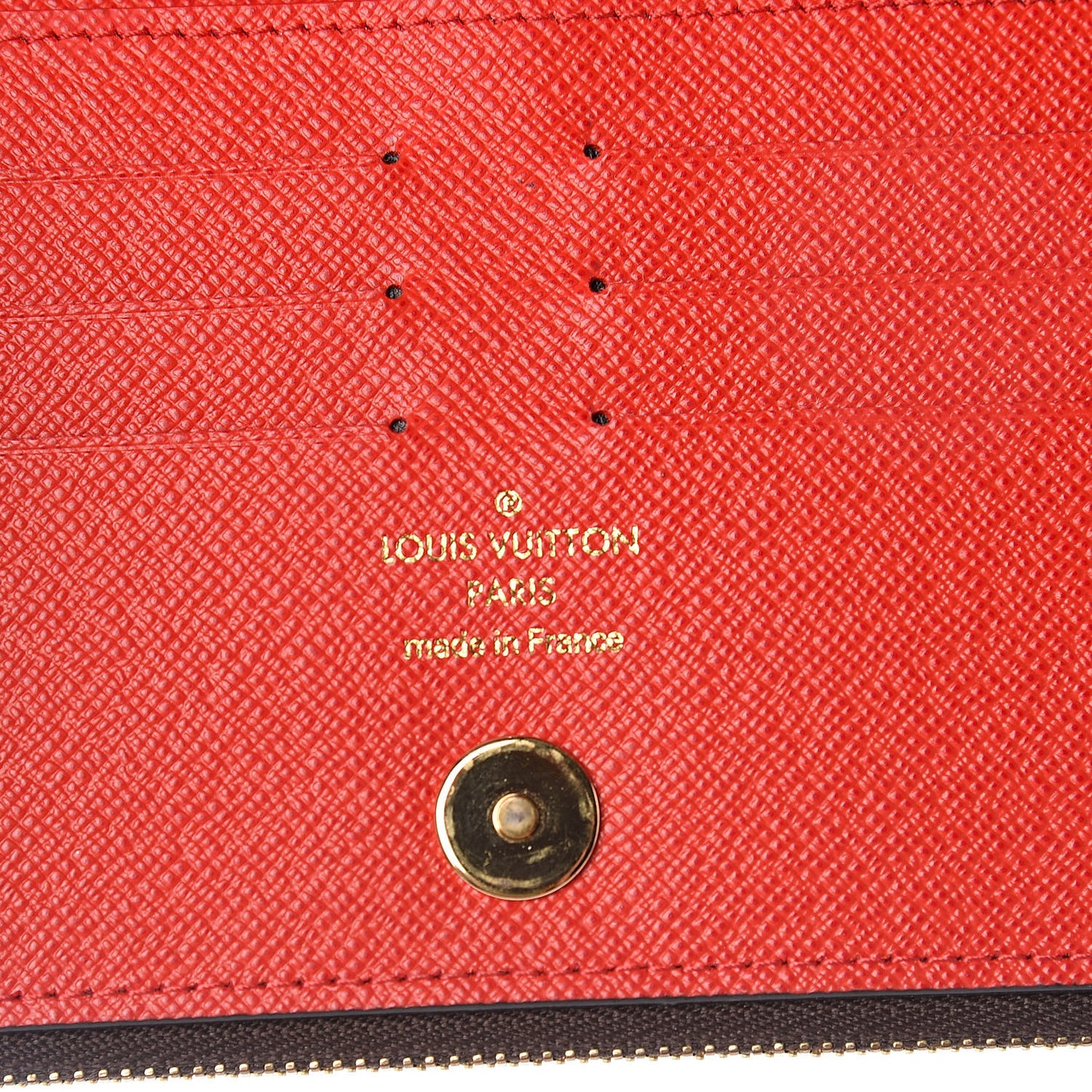 Monogram Adele Wallet Coquelicot