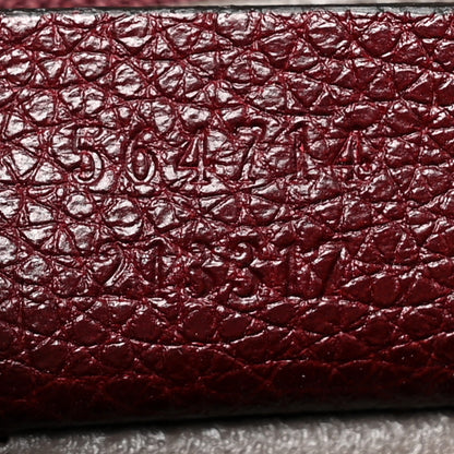 Gucci Grainy Calfskin Medium Zumi Top Handle Bag Vintage Bordeaux 9 of 11