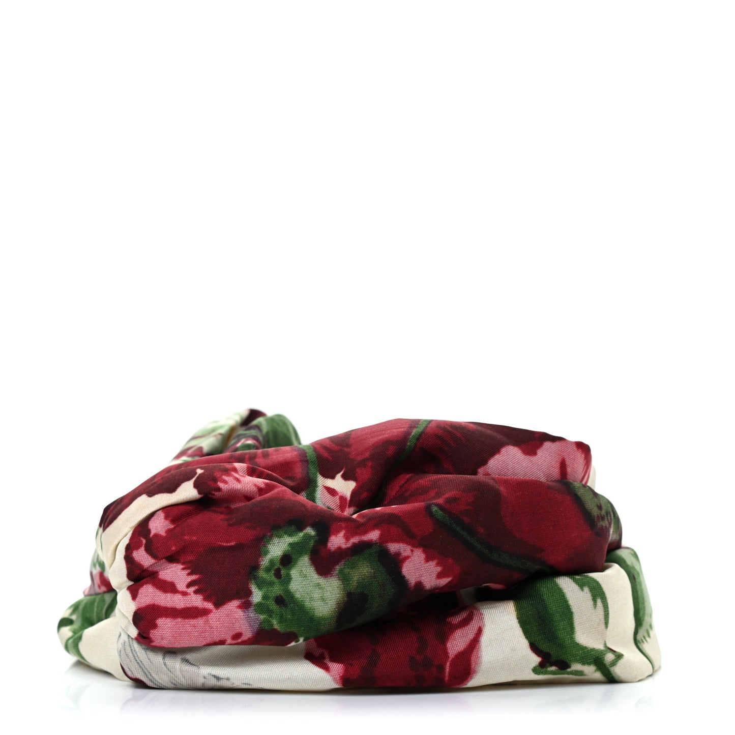 Silk Flora Print Headband M Multicolor