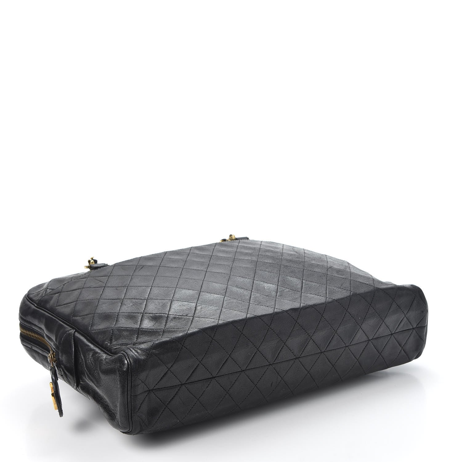 Chanel Lambskin Quilted Shoulder Bag Black 3 of 14