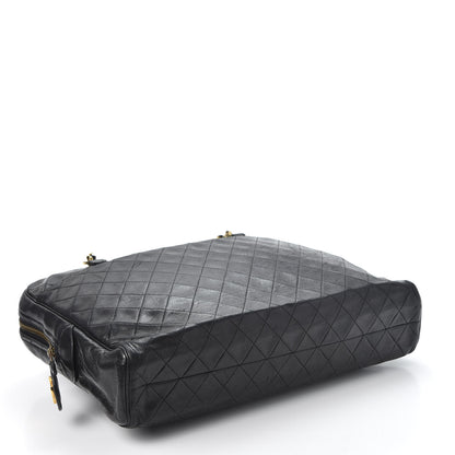 Chanel Lambskin Quilted Shoulder Bag Black 3 of 14