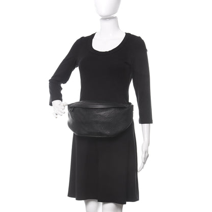 Louis Vuitton Calfskin Monogram Shadow Discovery Bumbag Black 2 of 9