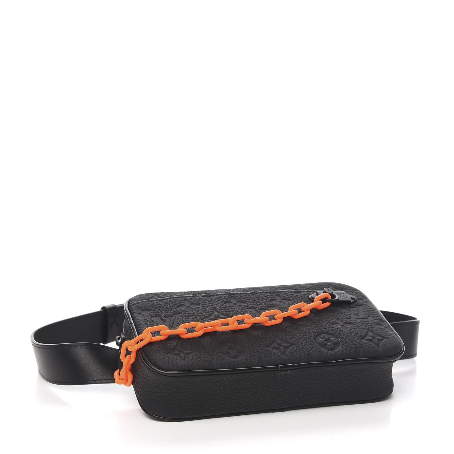 Taurillon Monogram Uniformes Solar Ray Soft Pochette Volga Belt Bag Black