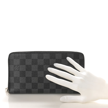 Louis Vuitton Damier Graphite Zippy Organizer Wallet 2 of 8