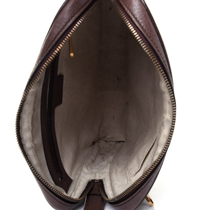 Gucci GG Supreme Monogram Web Small Ophidia Messenger Bag Brown 4 of 5