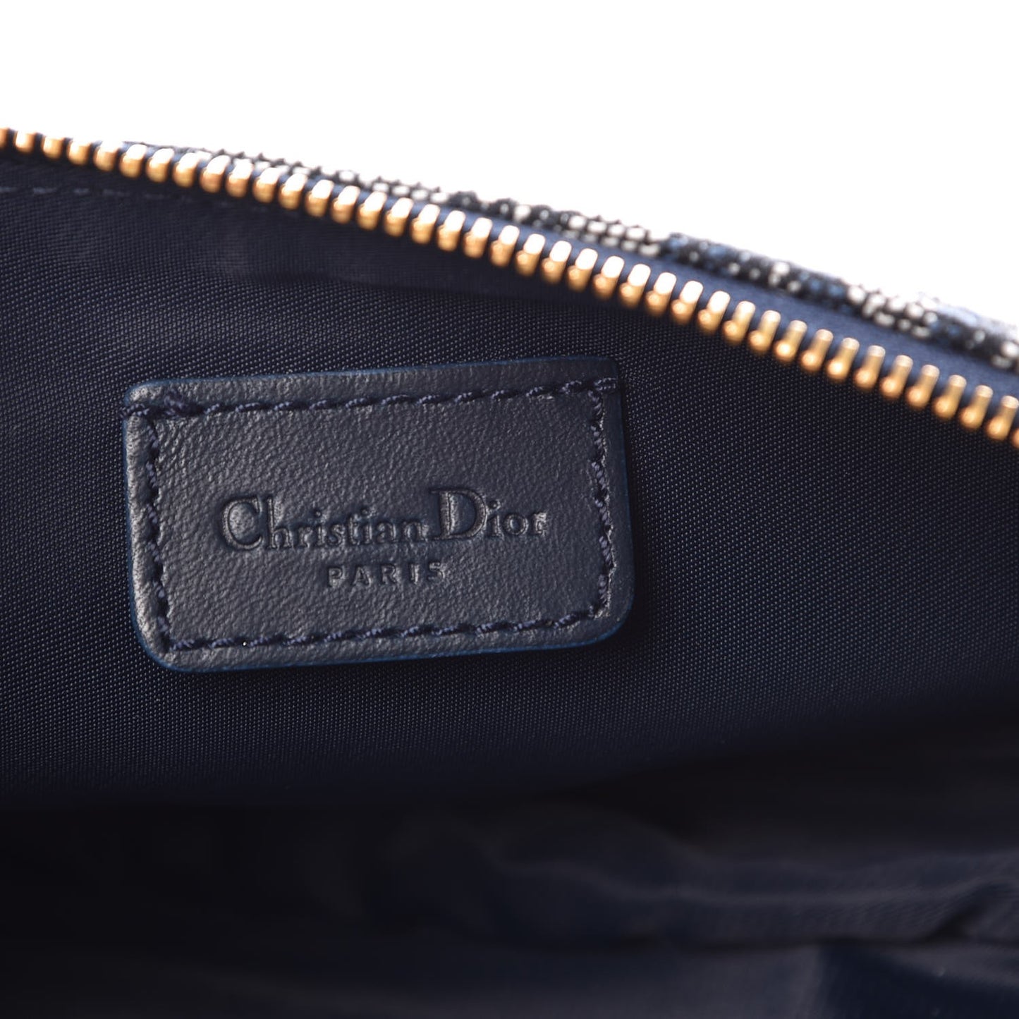 Monogram Mini Saddle Pochette Navy