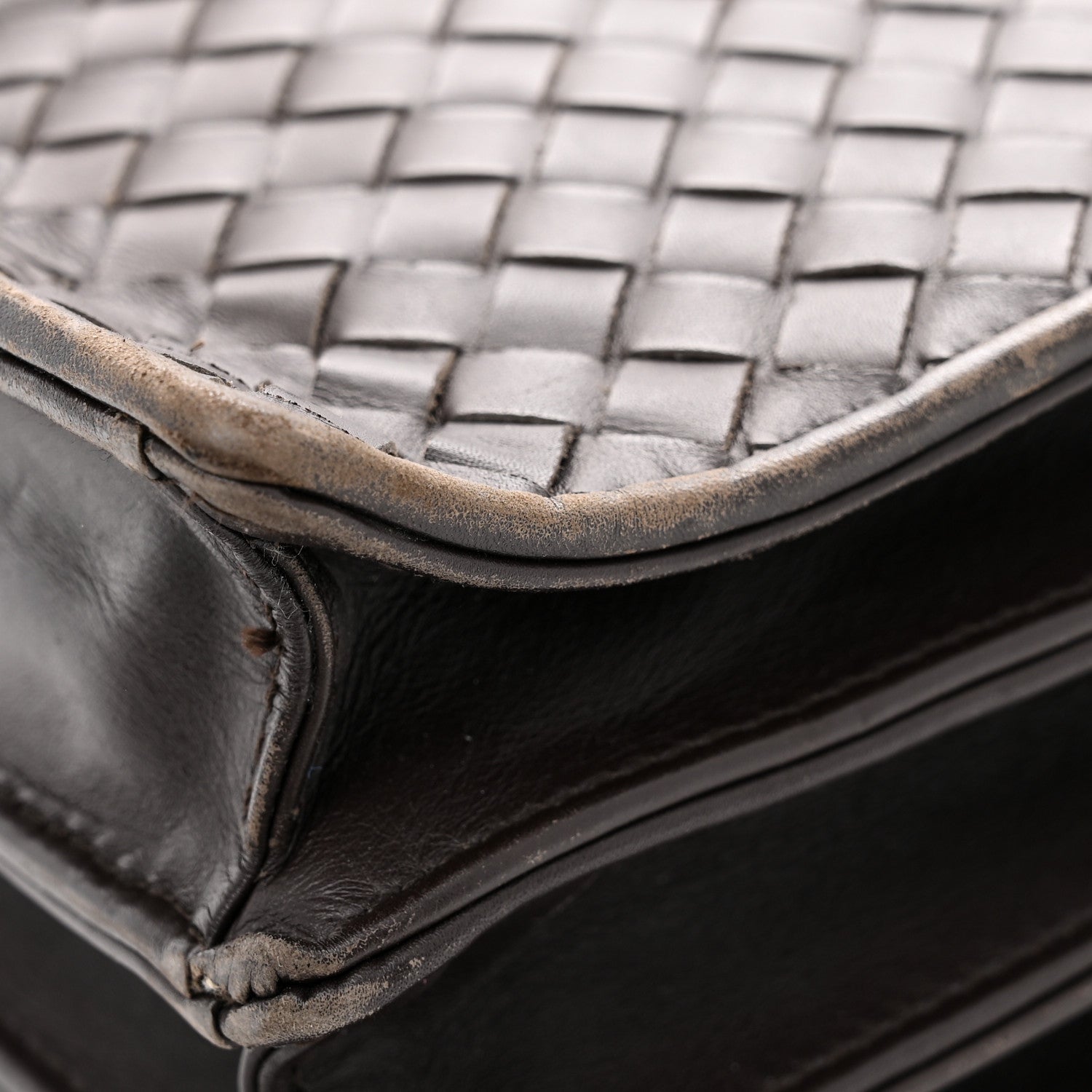 Bottega Veneta Nappa Intrecciato Briefcase Ebano 14 of 15
