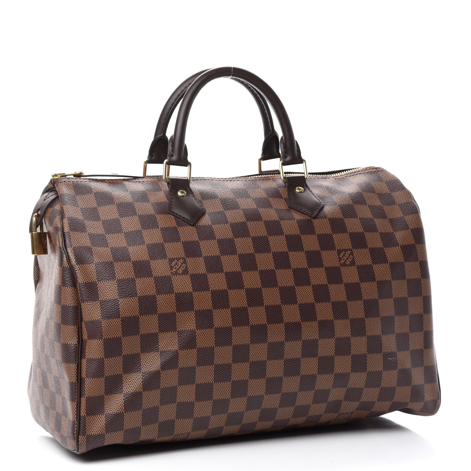 Louis Vuitton Damier Ebene Speedy 35 3 of 10
