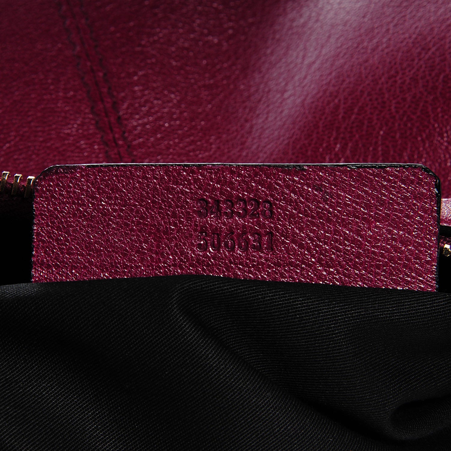 Alexander McQueen Leather De Manta Clutch Prune 7 of 8