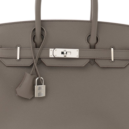 Hermes Epsom Birkin 30 Etain 8 of 13