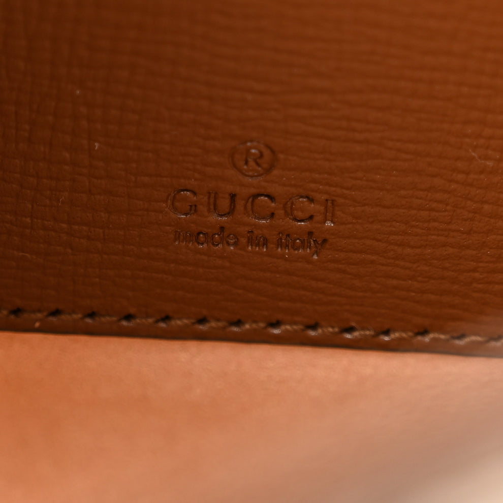 Gucci GG Supreme Monogram Azalea Calfskin Web Mini Jackie 1961 Hobo ...