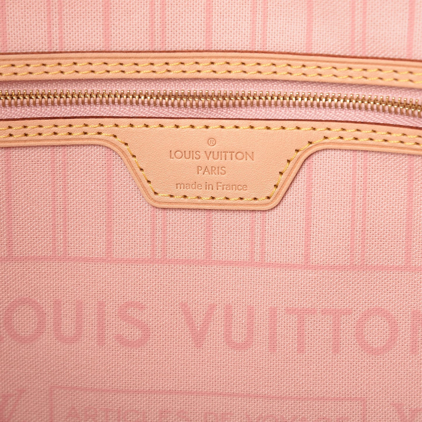 Damier Azur Neo Neverfull MM Rose Ballerine