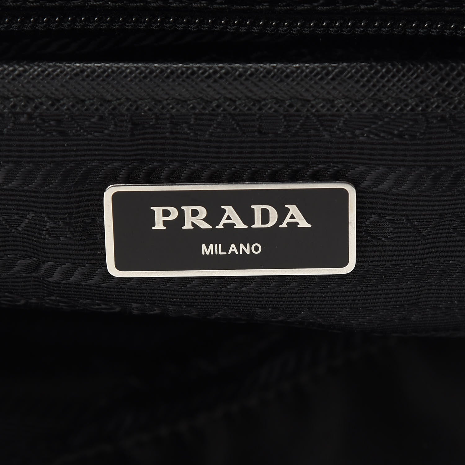 Prada Nylon New Vela Studded Backpack Black 8 of 9