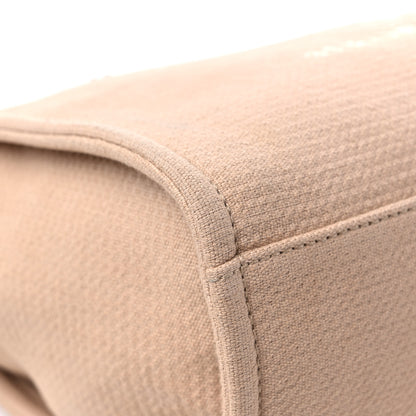 Chanel Mixed Fibers Small Deauville Tote Beige 9 of 12