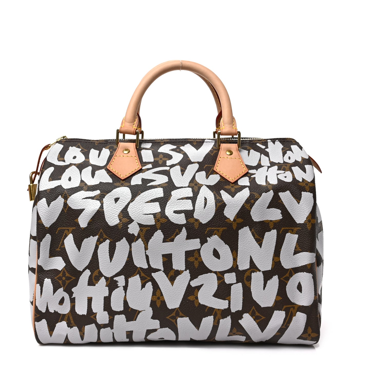 Monogram Graffiti Speedy 30 Silver