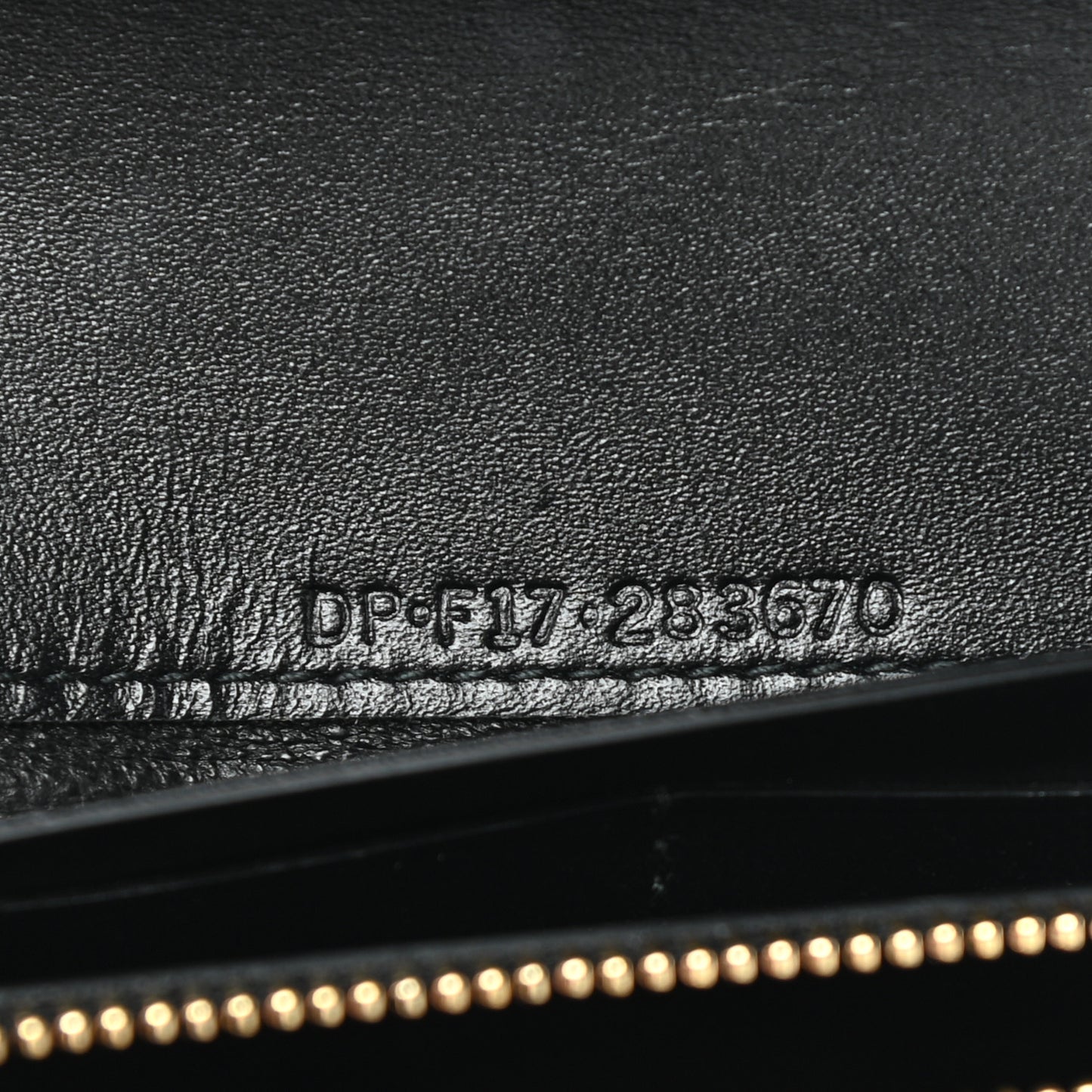 Metallic Calfskin Serpenti Forever Wallet Gold