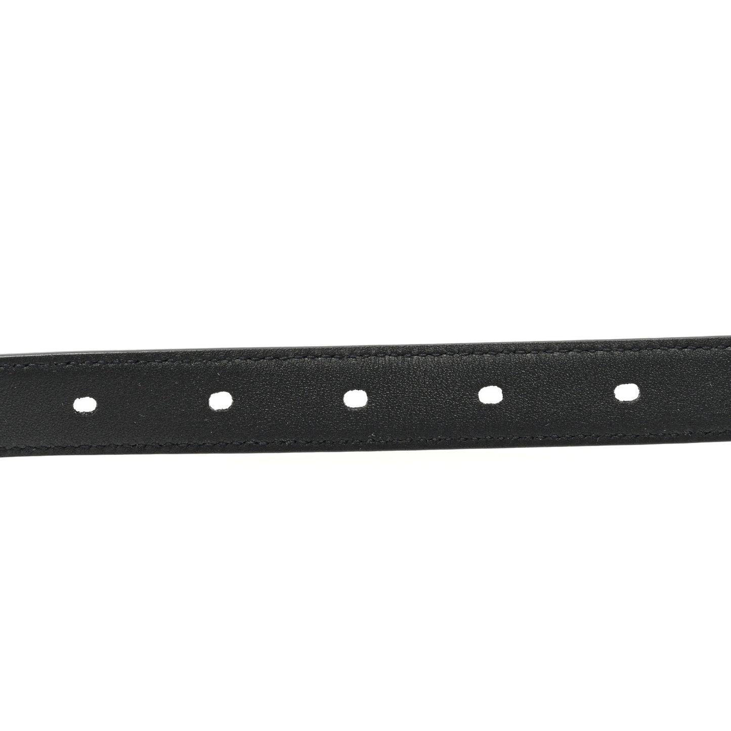 Smooth Calfskin Monogram Square Buckle Belt 90 36 Black