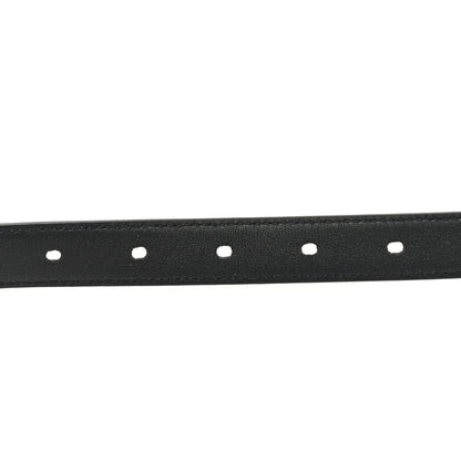 Saint Laurent Smooth Calfskin Monogram Square Buckle Belt 90 36 Black 4 of 4