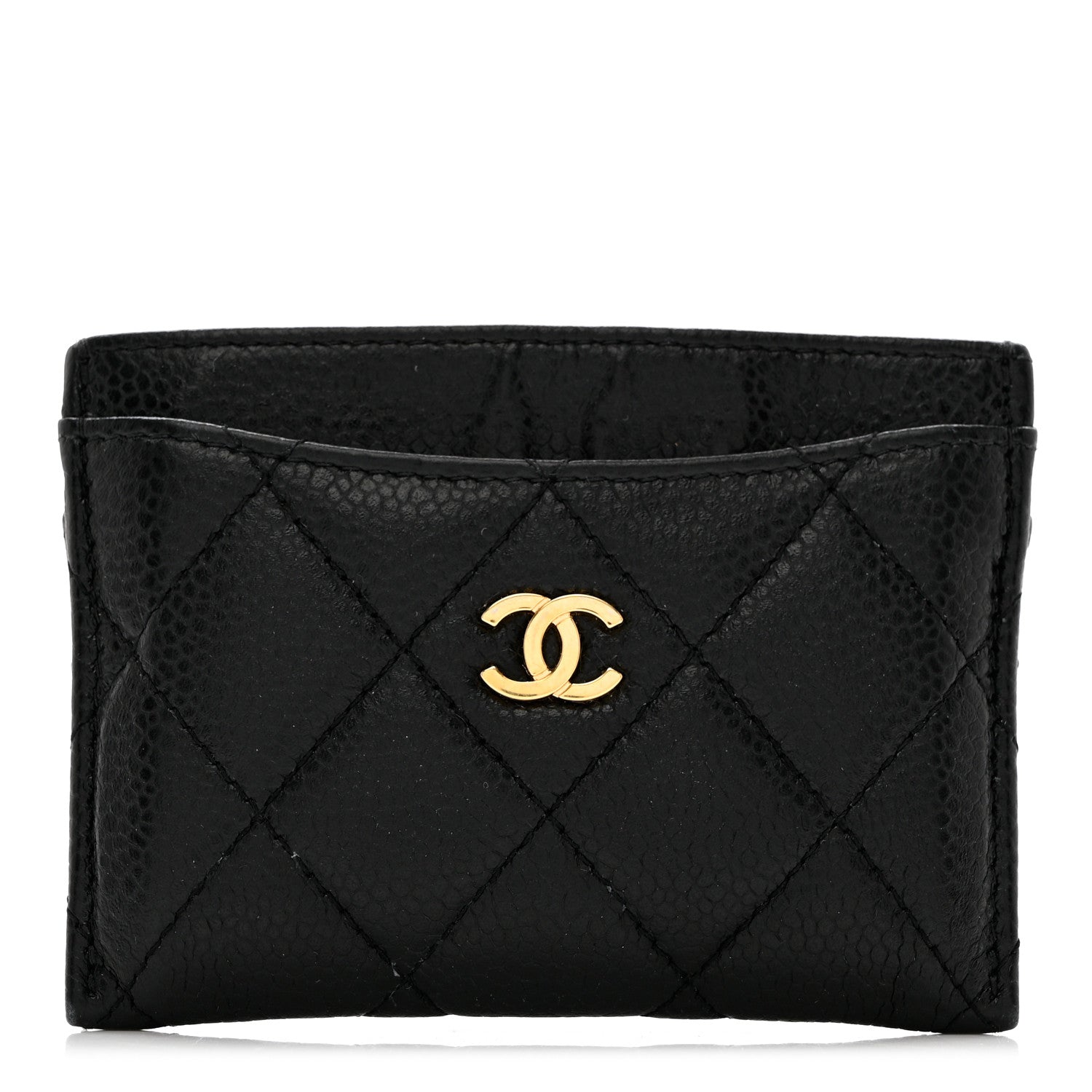 Chanel Caviar Quilted Card Holder Black 1 of 8