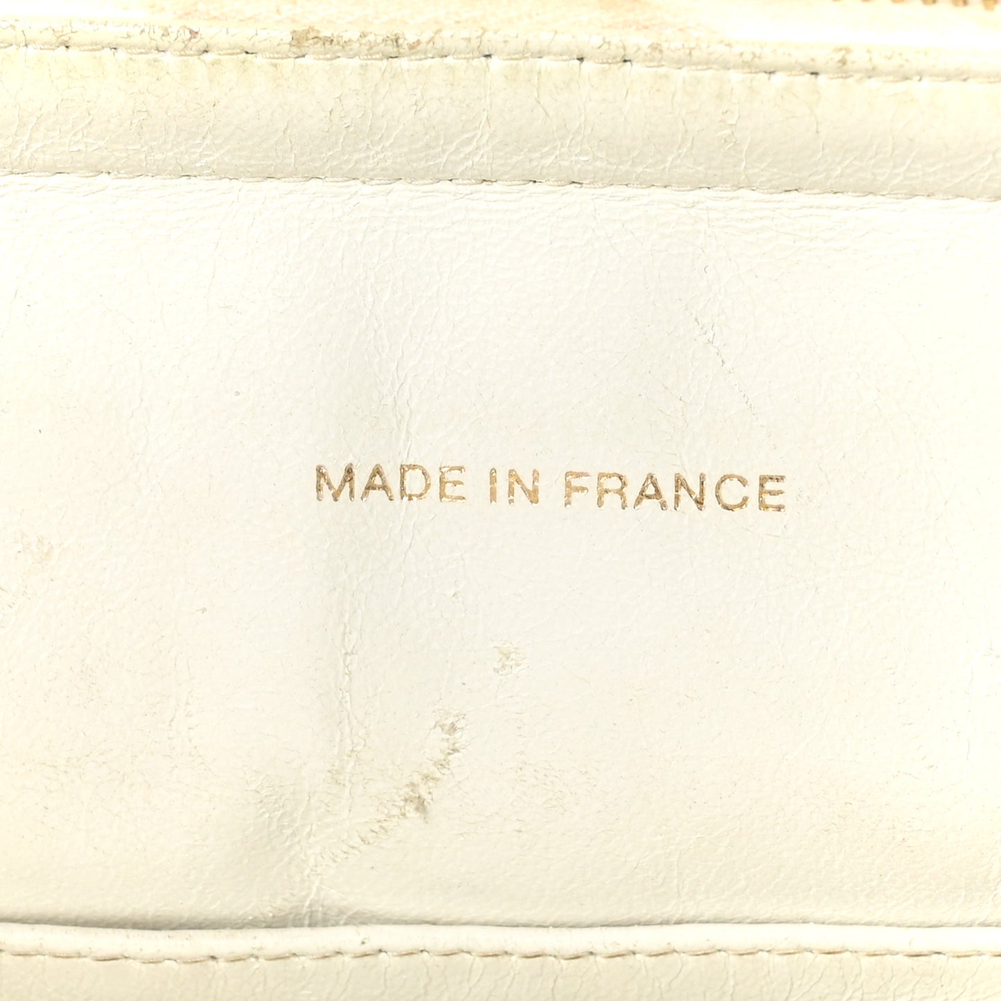 Caviar CC Shoulder Bag White