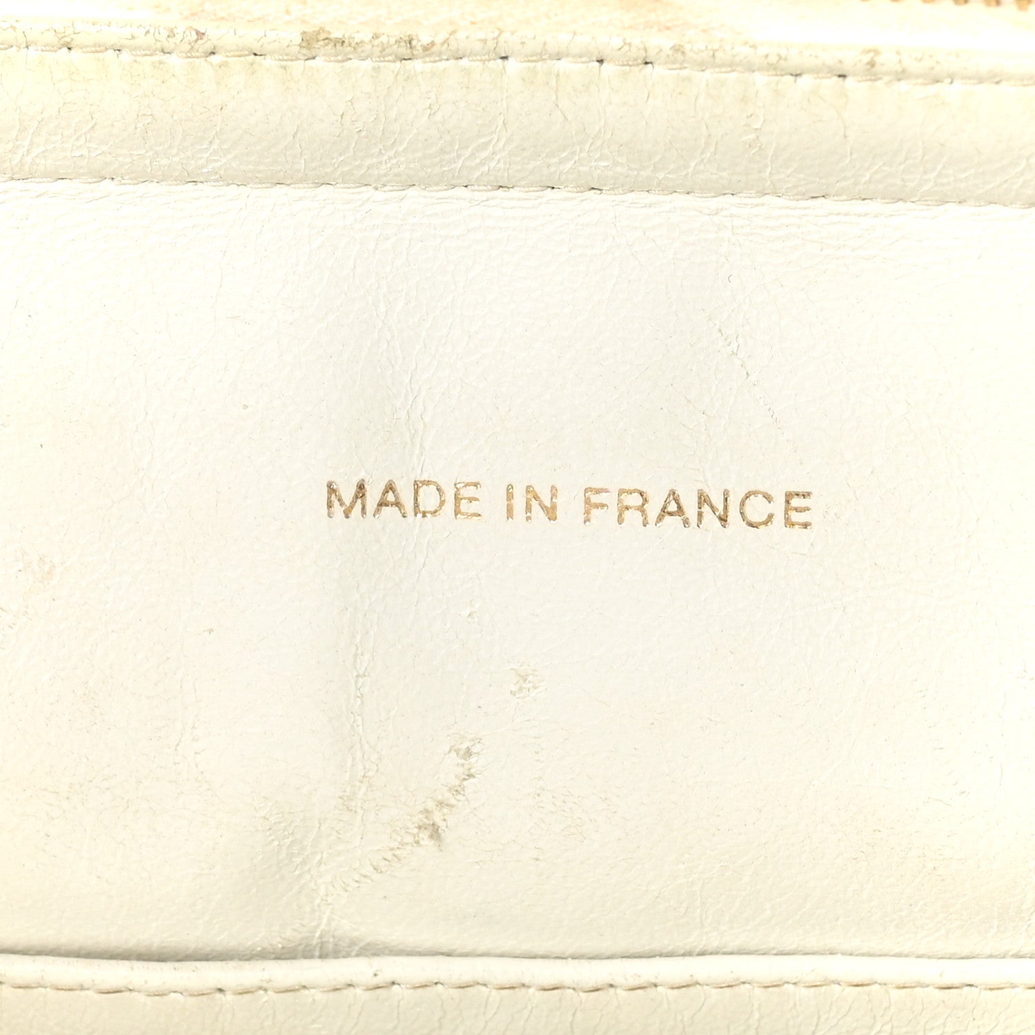 Chanel Caviar CC Shoulder Bag White 6 of 12