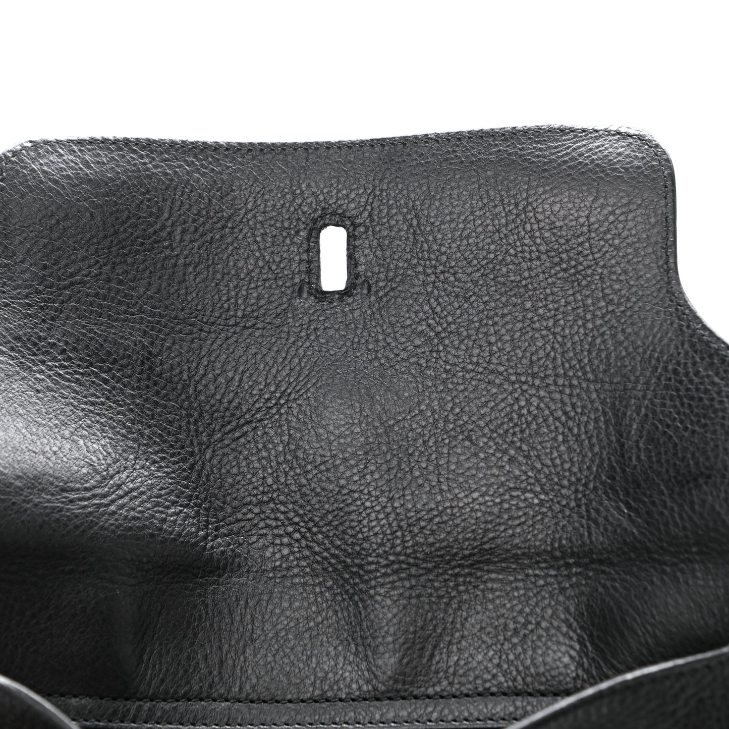Smooth Calfskin Mini PS11 Classic Shoulder Bag Black