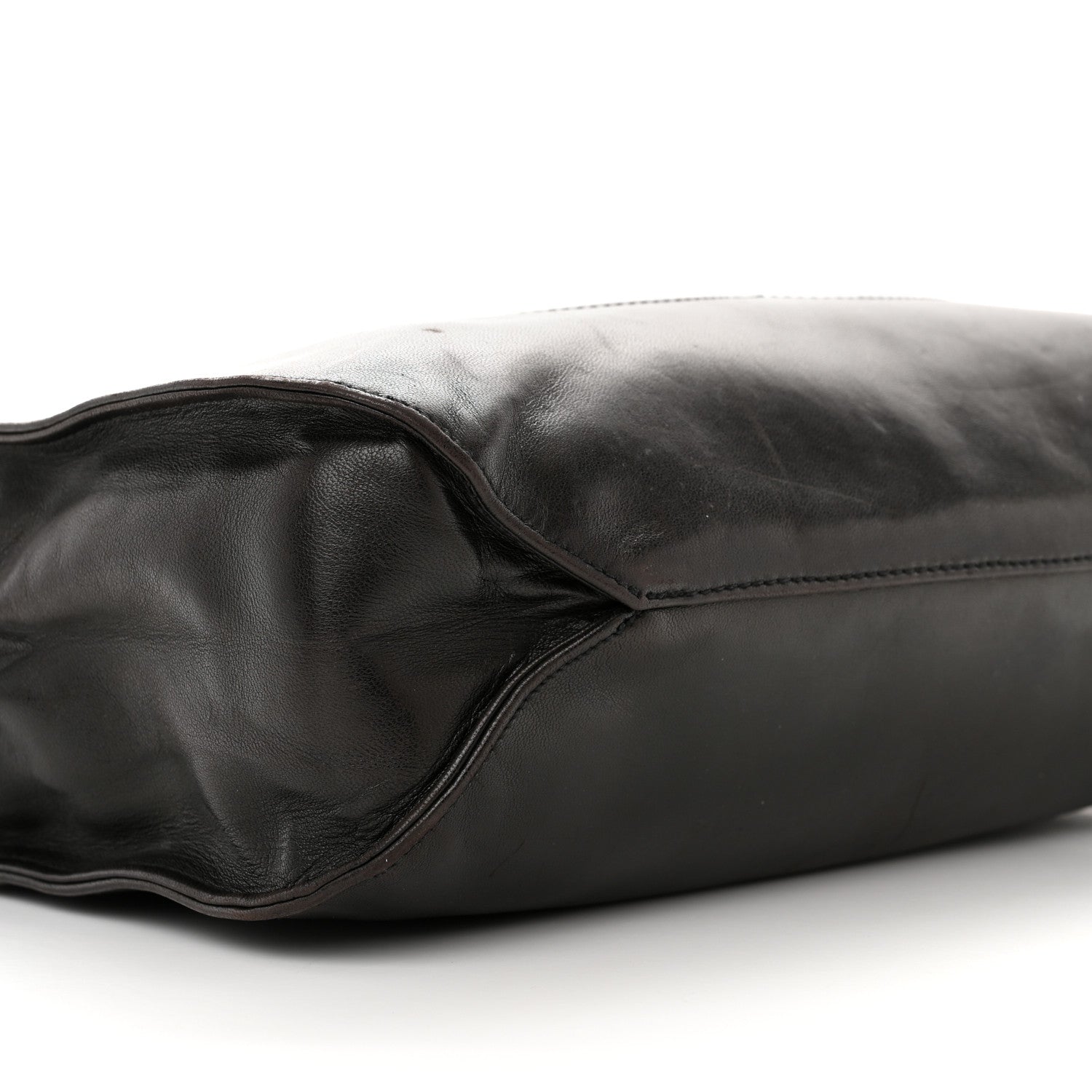 Chanel Lambskin CC Tote Black 9 of 12