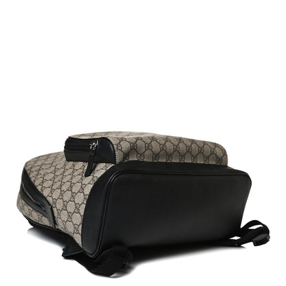 Gucci GG Supreme Monogram Medium Backpack Black 4 of 15