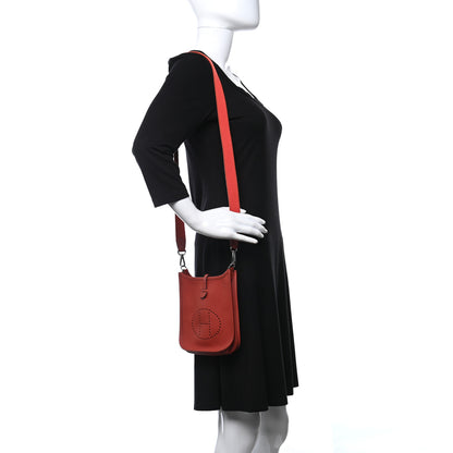Hermes Epsom Amazone Evelyne TPM Sienna 4 of 17