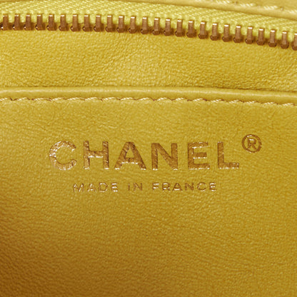 Chanel Calfskin Quilted Reissue Small Camera Case Yellow 9 of 9