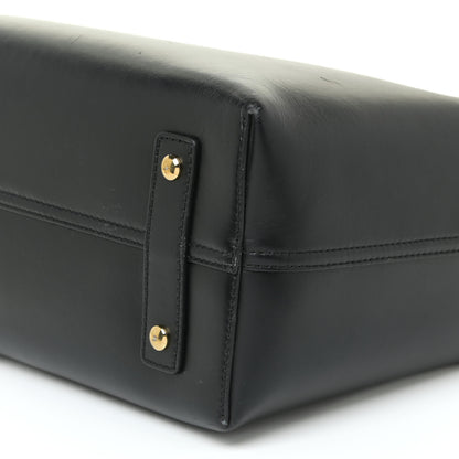 Burberry Soft Grain Calfskin Small Belt Bag Black Tan 9 of 22