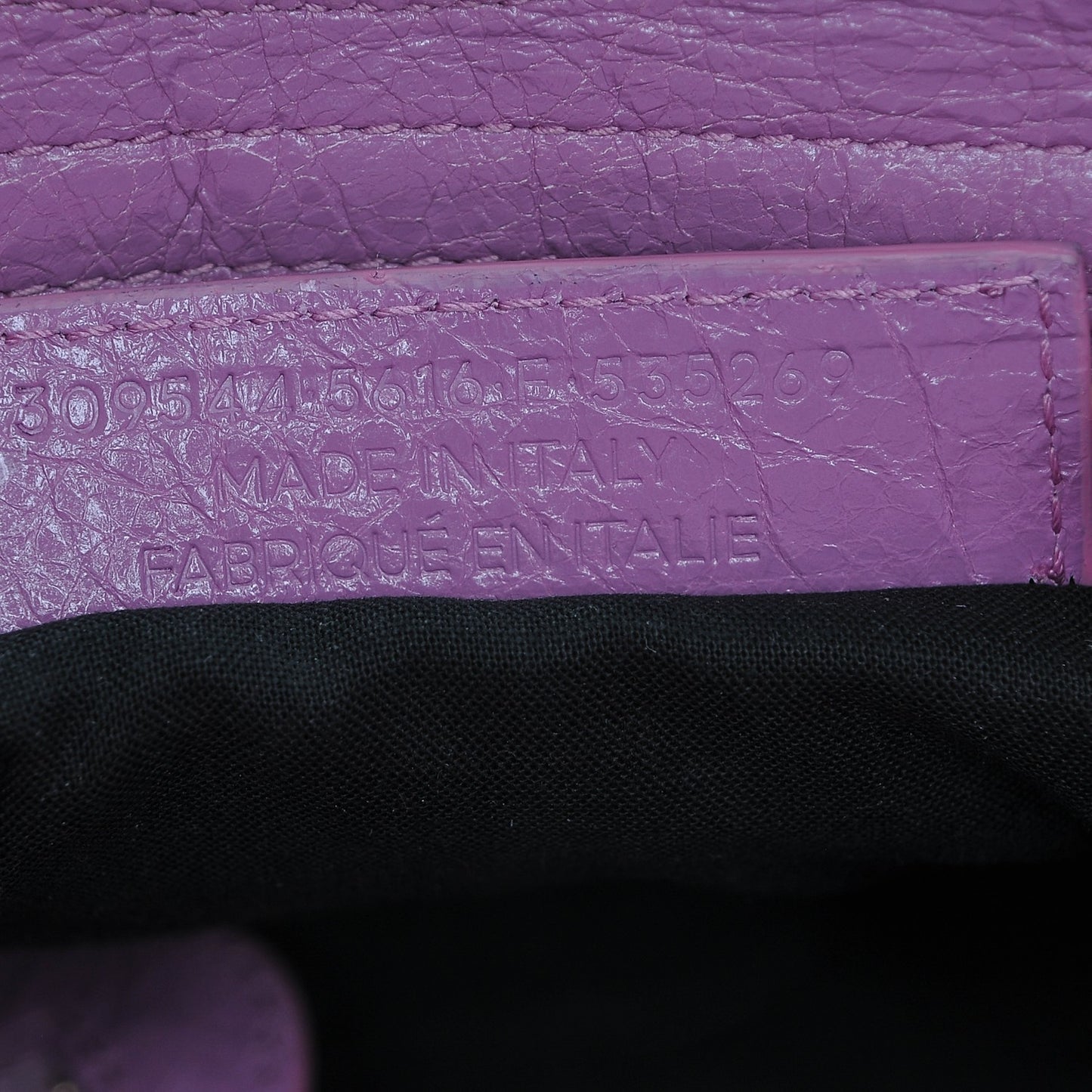 Agneau Giant 12 Gold Hardware Mini City Rose Berlingot