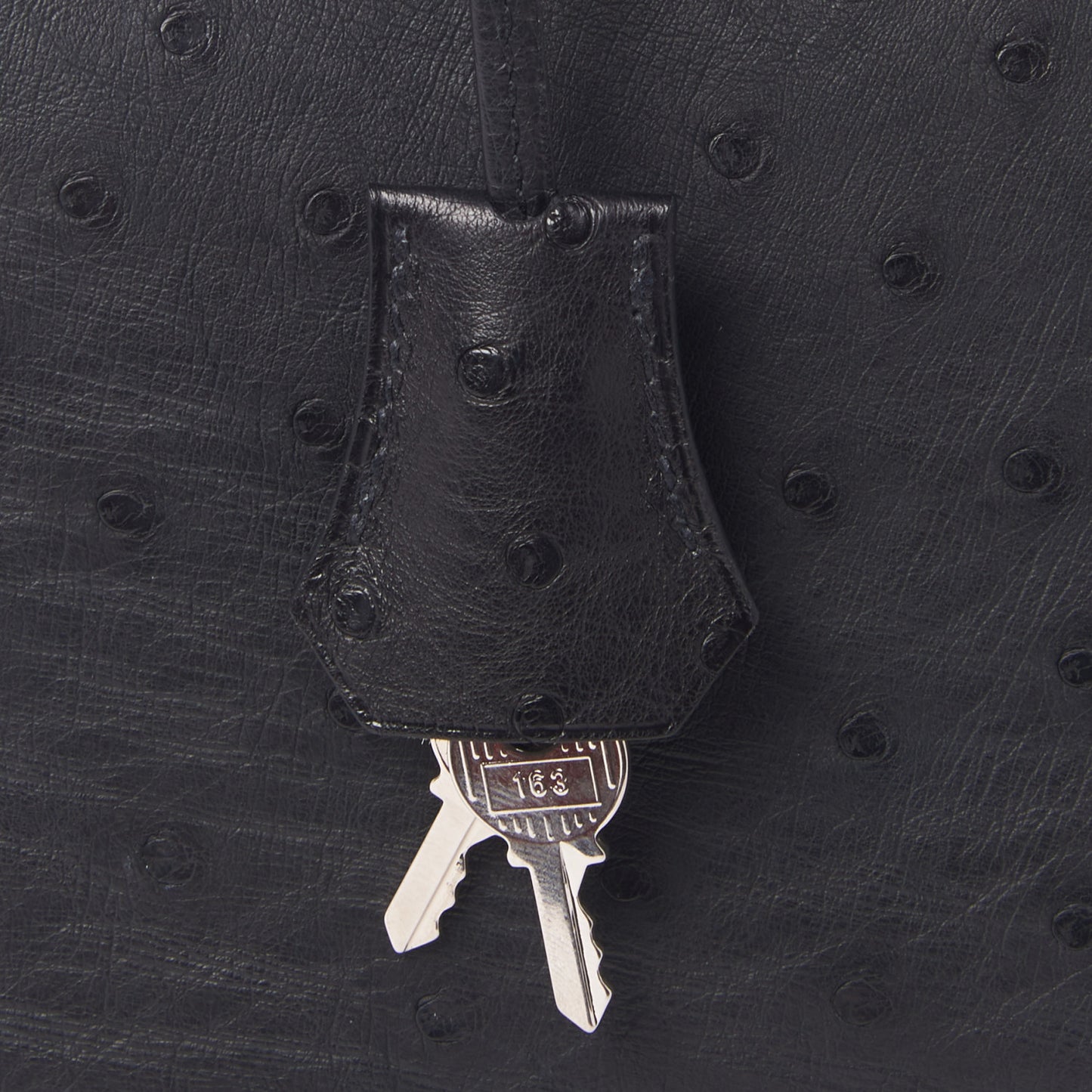 Ostrich Birkin 30 Black