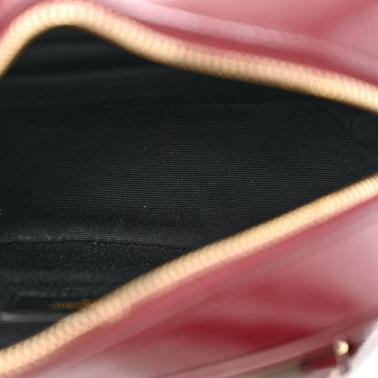 Saint Laurent Calfskin Matelasse Monogram Lou Belt Bag Dark Legion Red 5 of 13