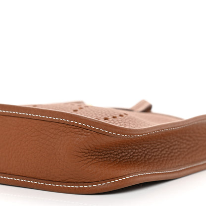 Hermes Taurillon Clemence Evelyne TPM Gold 10 of 11