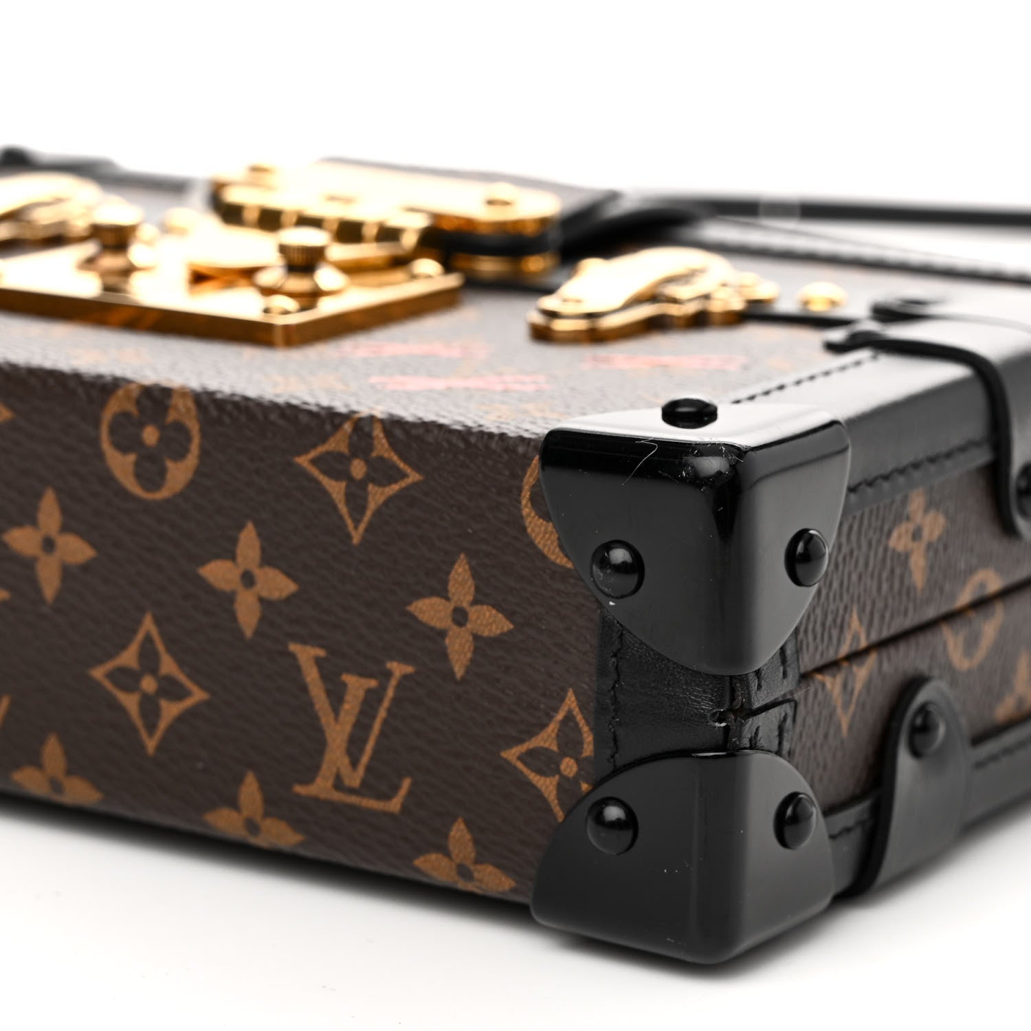 Louis Vuitton Monogram Petite Malle Black 10 of 10