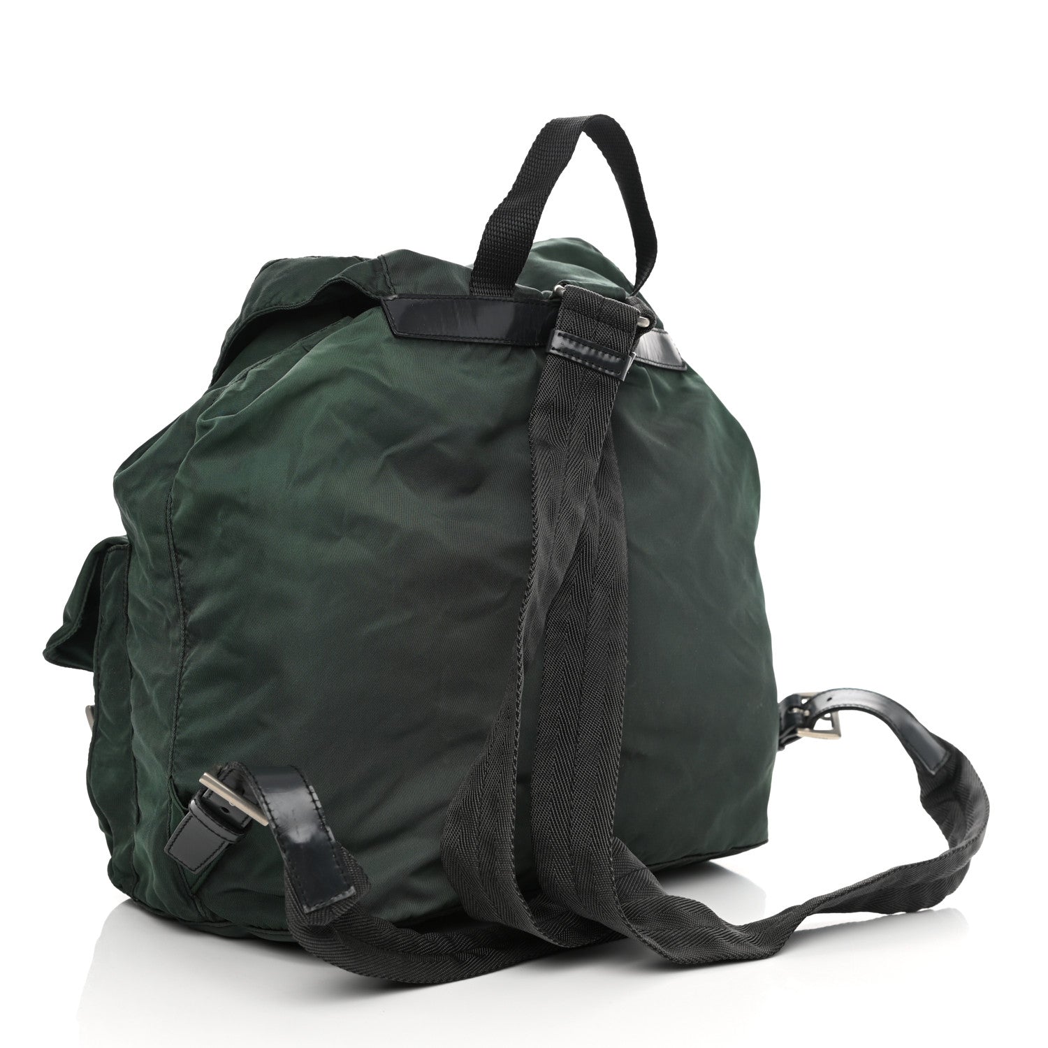 Prada Nylon Vela Backpack Green 3 of 14