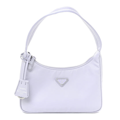 Prada Re-Nylon Saffiano Mini Re-Edition 2000 Bag Glicine 1 of 10