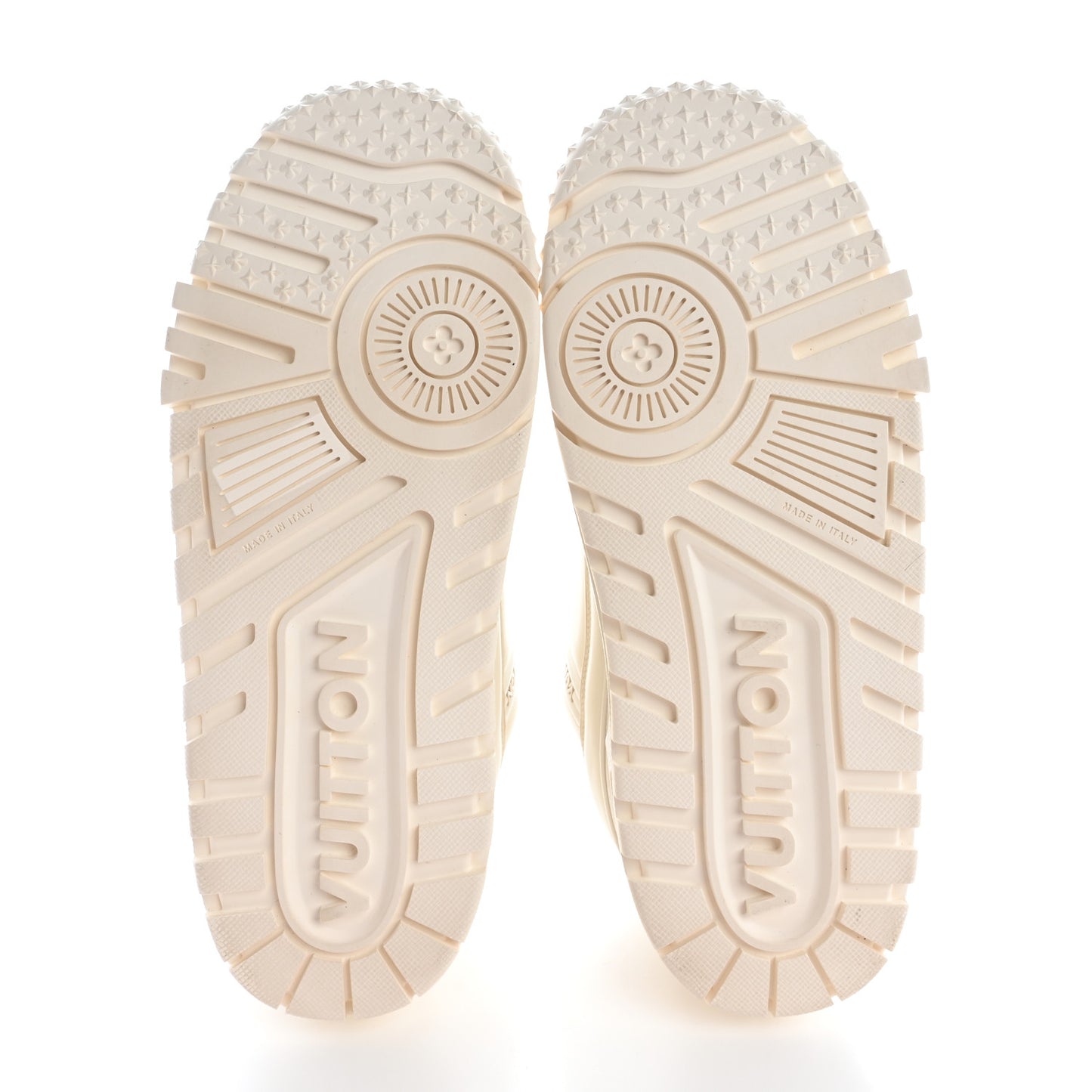 Calfskin Mens LV Trainer Maxi Sneakers 11 White