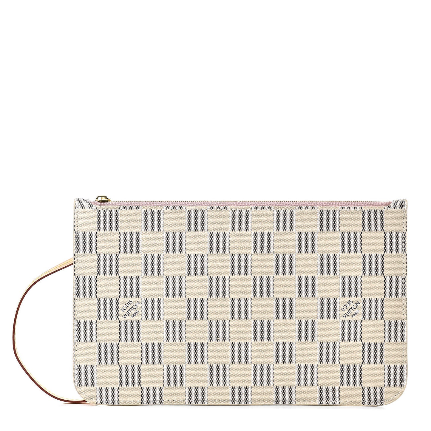 Damier Azur Neverfull MM GM Pochette Rose Ballerine