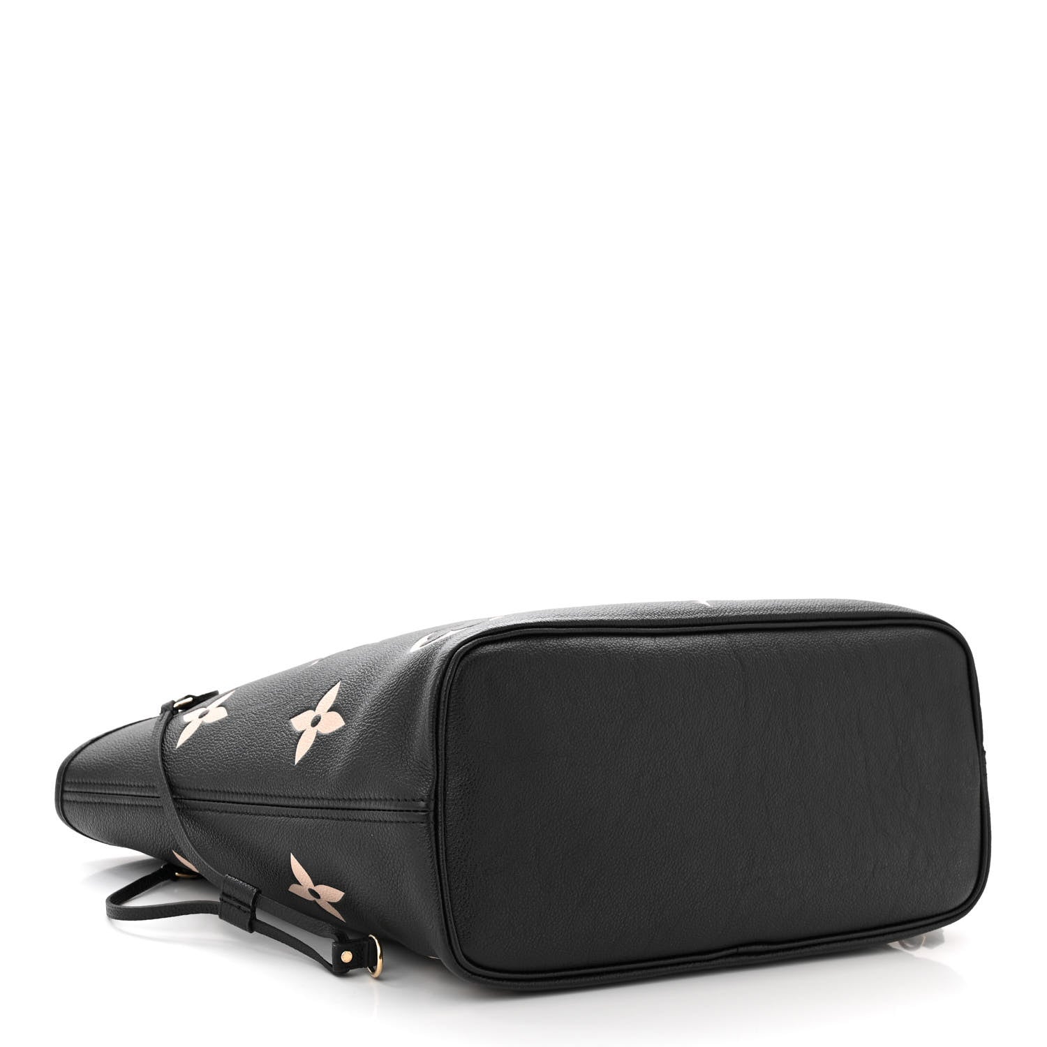 Louis Vuitton Empreinte Monogram Giant Neverfull MM Black Beige 5 of 10