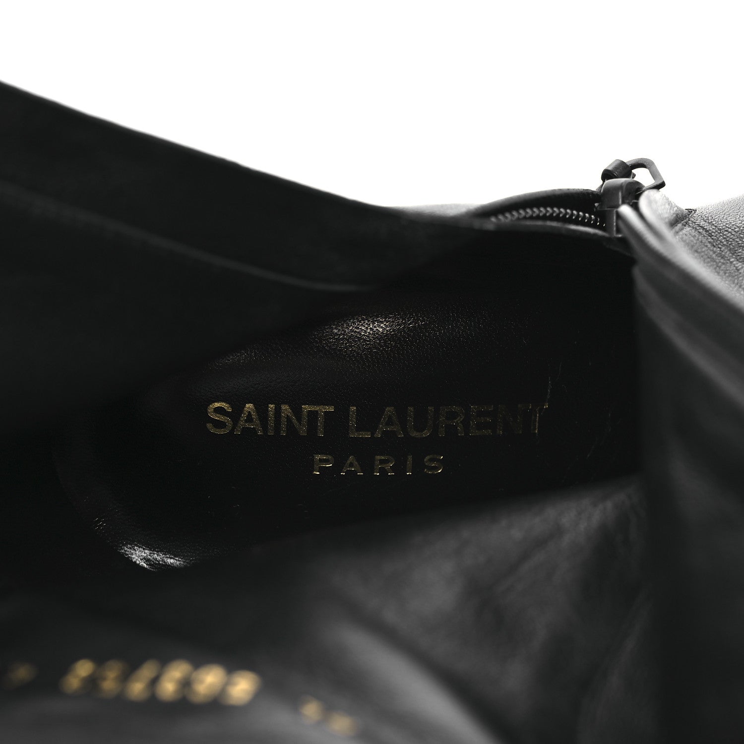 Saint Laurent Calfskin Opyum Ankle Boots 41 Black 9 of 11