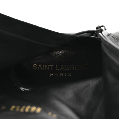 Saint Laurent Calfskin Opyum Ankle Boots 41 Black 9 of 11